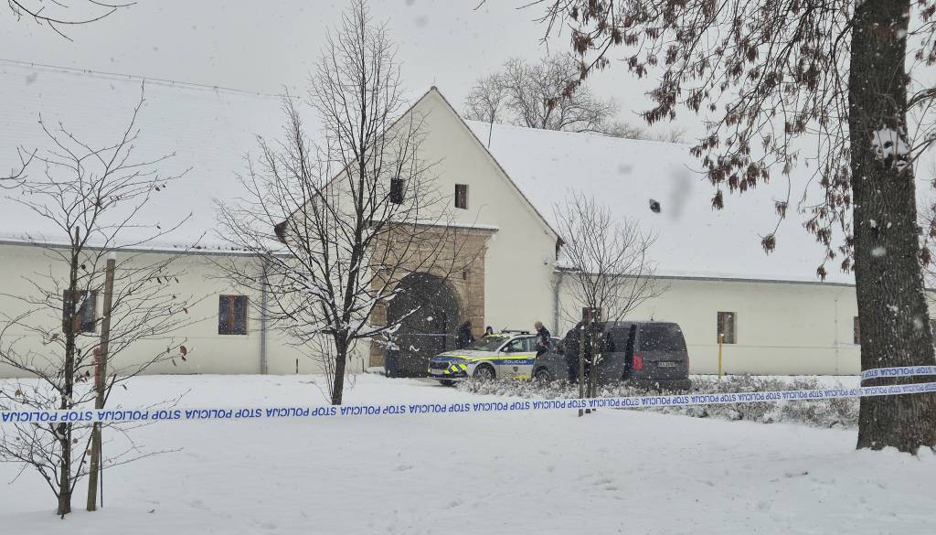 FOTO in VIDEO: Napadalec zbežal v smeri dvorca Rakičan 