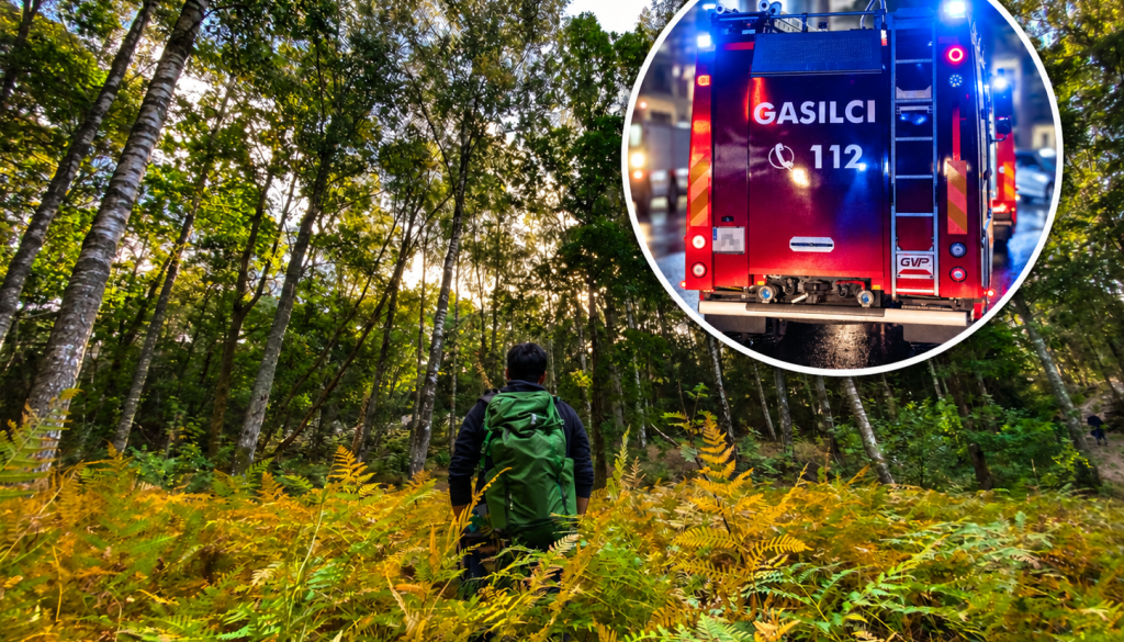 Izgubil se je v gozdu, gasilci so ga našli s pomočjo GPS-koordinat