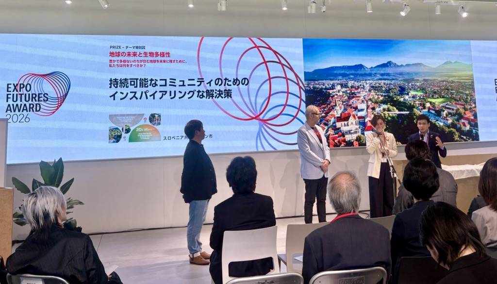 Kranj na japonski razstavi EXPO navdušil z varstvom človeške ribice in prejel prestižno nagrado