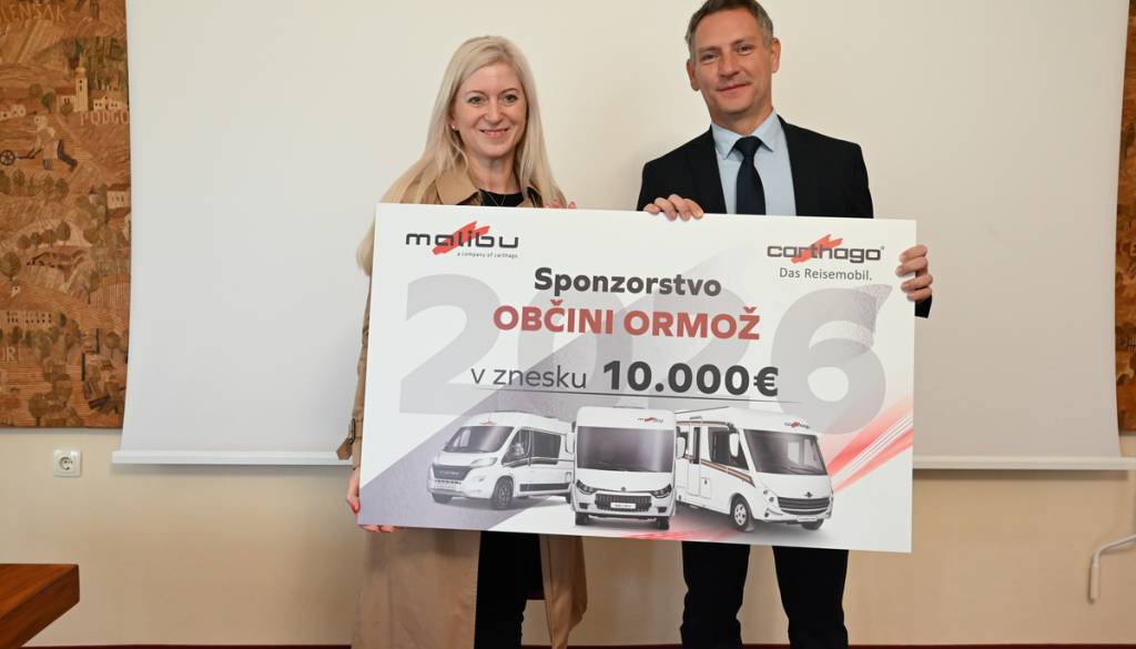 Carthago Občini Ormož namenil 10.000 evrov, kako bodo porabili denar?