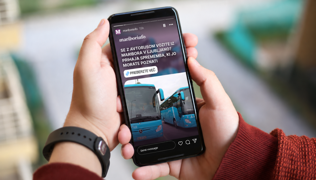 Spremljaj Mariborinfo tudi na Instagramu! Novice, zgodbe s terena in več priložnosti za povezovanje z bralci