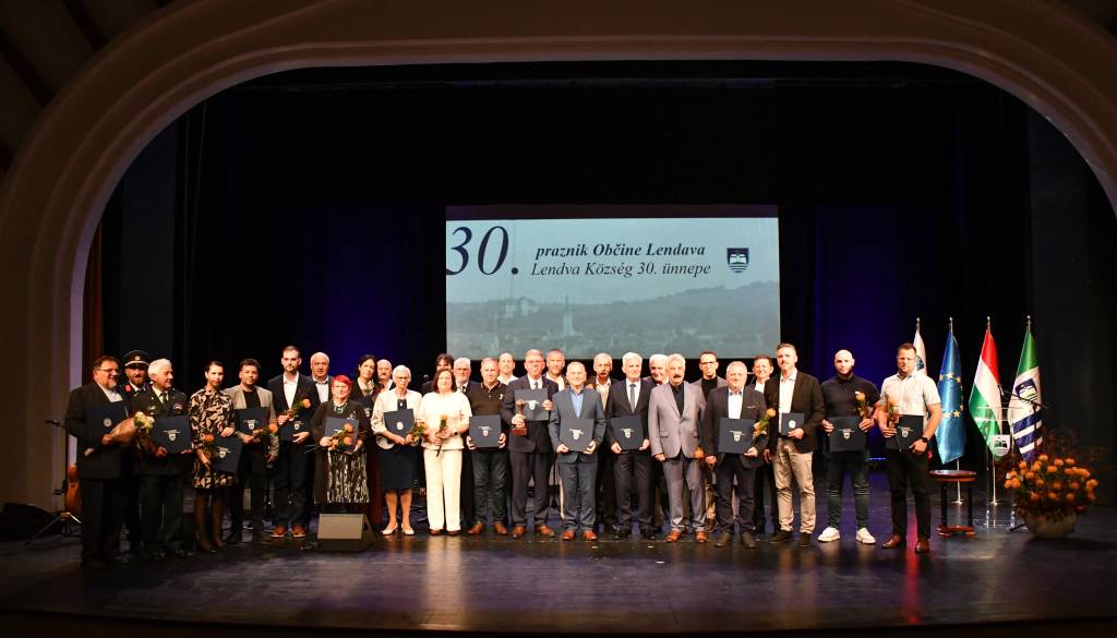 FOTO in VIDEO: Lendava praznovala občinski praznik, naziv častnega občana prejel hrvaški župan