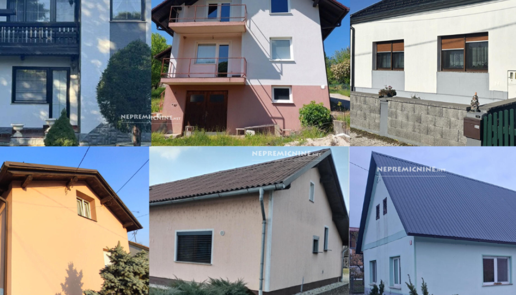 Od 100.000 do 260.000 evrov: Te hiše so se v zadnjem tednu pojavile na trgu v Pomurju