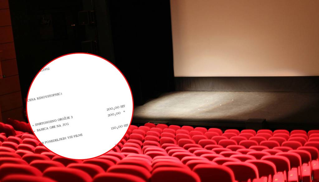 Kino za 200 tolarjev? Poglejte, koliko so Mariborčani za vstopnice odšteli pred 34 leti