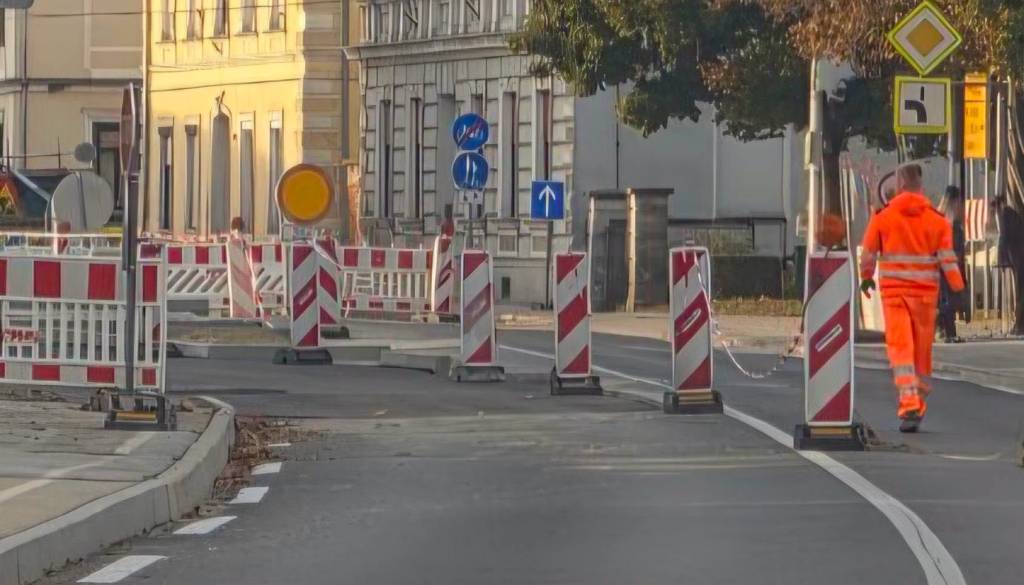 V Ljutomeru nova faza gradnje krožišča, spremenjen prometni režim