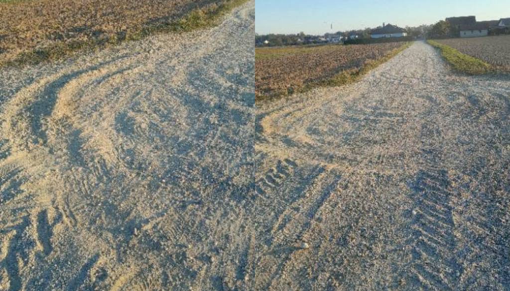 Vožnja s štirikolesniki uničuje poljske poti, krajani razočaran