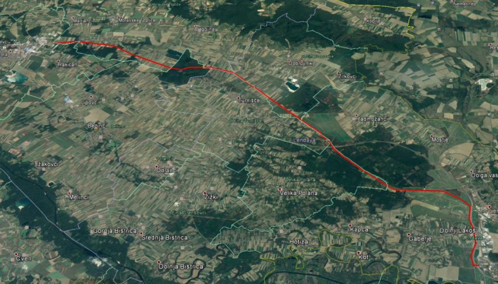 Razkrivamo traso težko pričakovanega daljnovoda Murska Sobota - Lendava