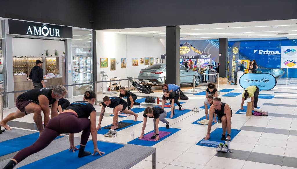 FOTO in VIDEO: Od pilatesa do fitnes izzivov, tako je bilo danes v Murski Soboti