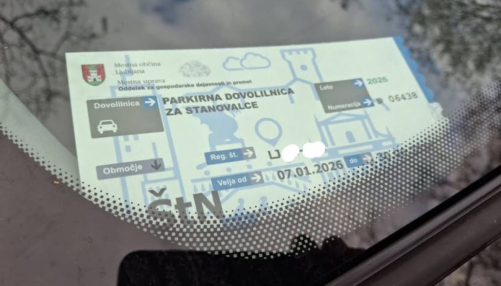 Dovolilnico imate, prostora pa ne. Kaj pravzaprav plačujejo Ljubljančani?