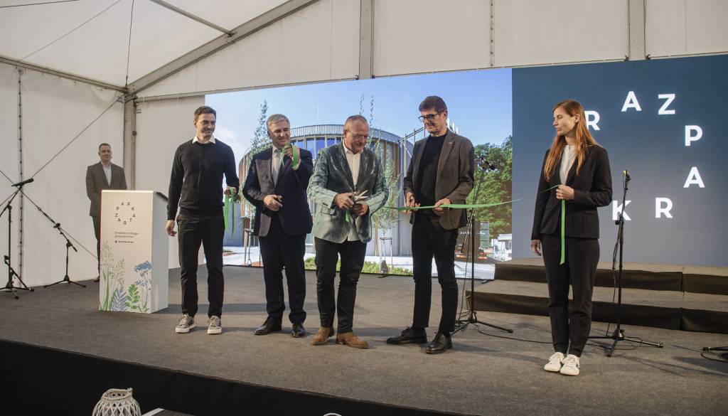 V Kranju odprli Park Zarta: odpadki in materiali dobivajo novo življenje