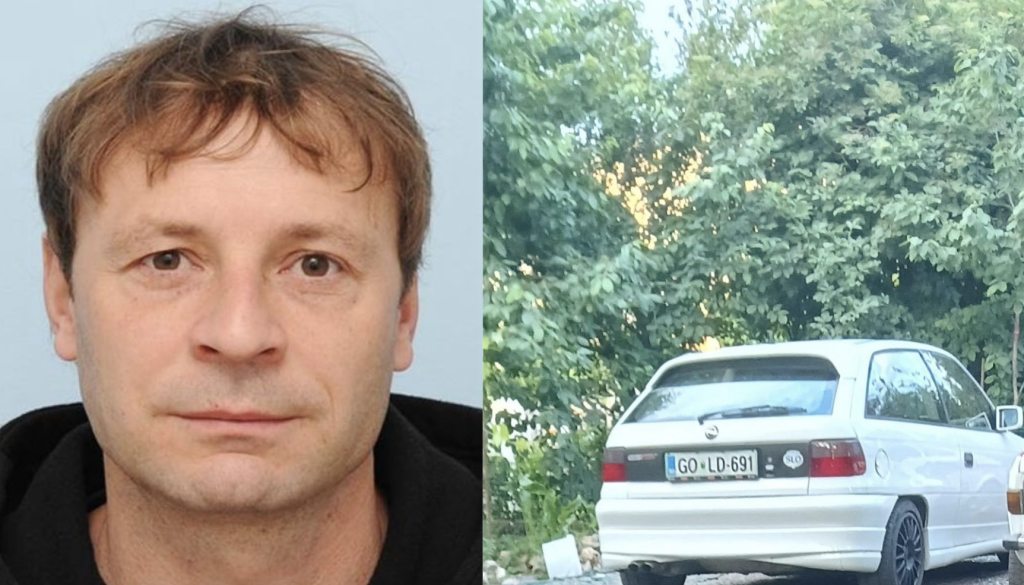 Pogrešan je 40-letni voznik bele Opel Astre, ste ga kje videli?