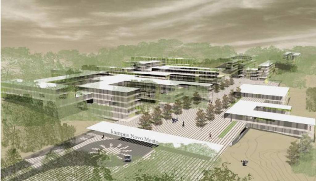 V Novem mestu nastaja velik univerzitetni kampus, poleg fakultet načrtujejo še marsikaj ...