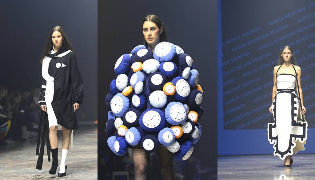 FOTO: Na Gospodarcu smo preverili, kakšne obleke ustvarjajo mladi ljubljanski modni talenti