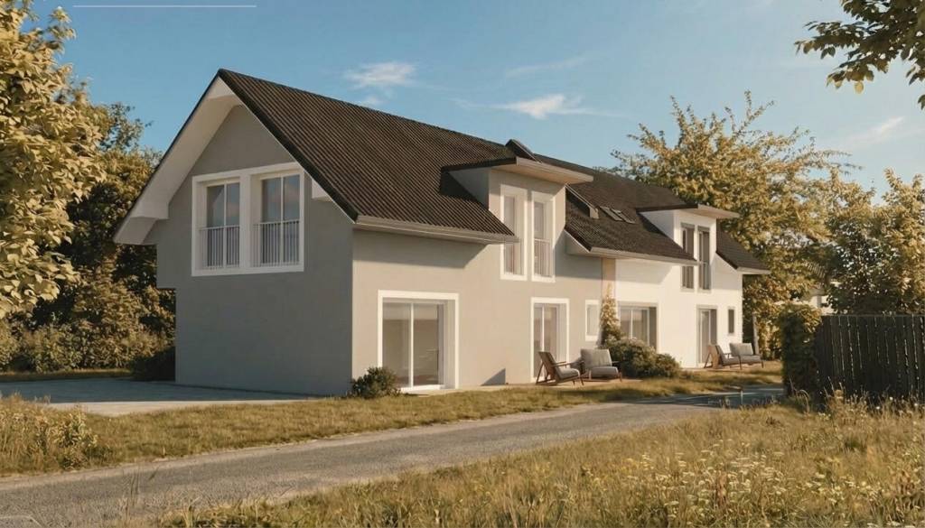 Enota dvojčka v Retečah: 3.000 evrov na kvadrat še pred dokončanjem