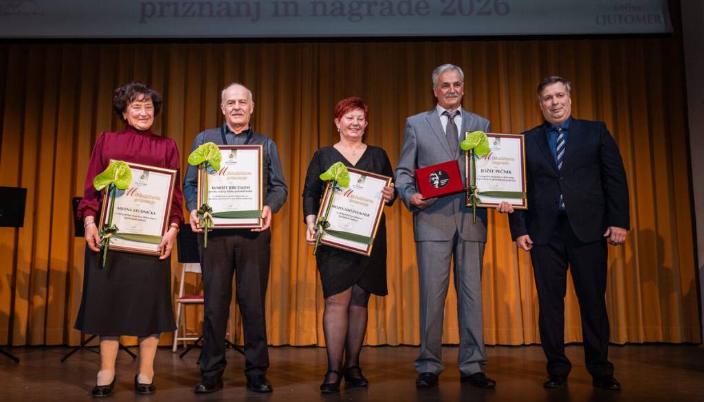 V Ljutomeru podelili Miklošičevo nagrado in priznanja