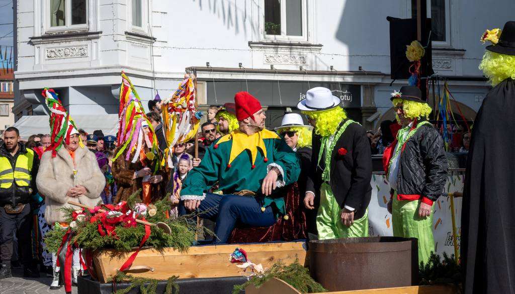 FOTO in VIDEO: Ptuj je pokopal pusta in sklenil letošnje Kurentovanje