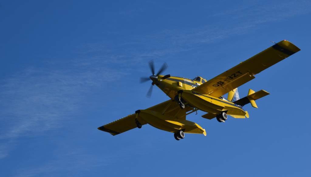 Dobre zgodbe: Letala Air Tractor – nova zmogljivost Slovenije za gašenje požarov iz zraka