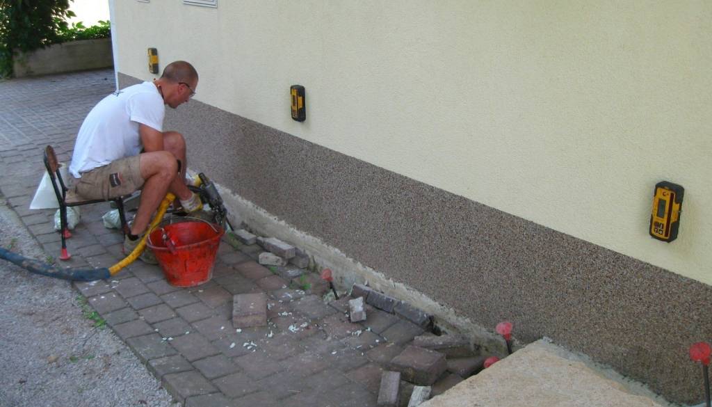 Stabiliziranje posedenih temeljev