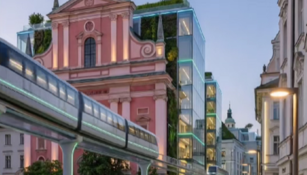 Ljubljana 2100: Futuristična vizija mesta prihodnosti, kot je še niste videli