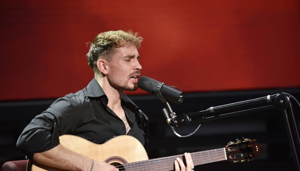 FOTO in VIDEO: Žan Serčič z novim albumom