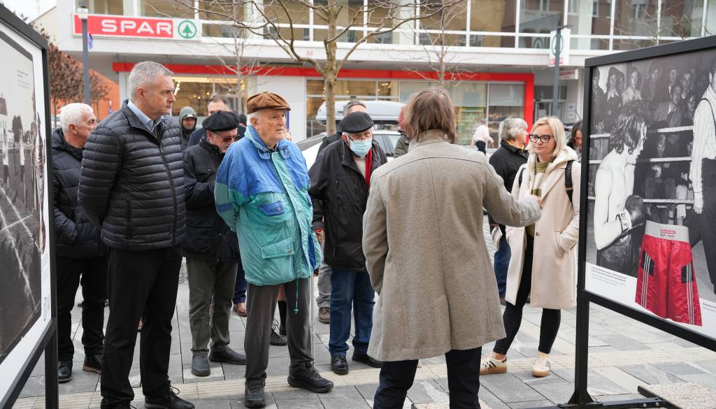 FOTO in VIDEO: V središču Murske Sobote zaživela razstava o bogati zgodovini slovenskega športa