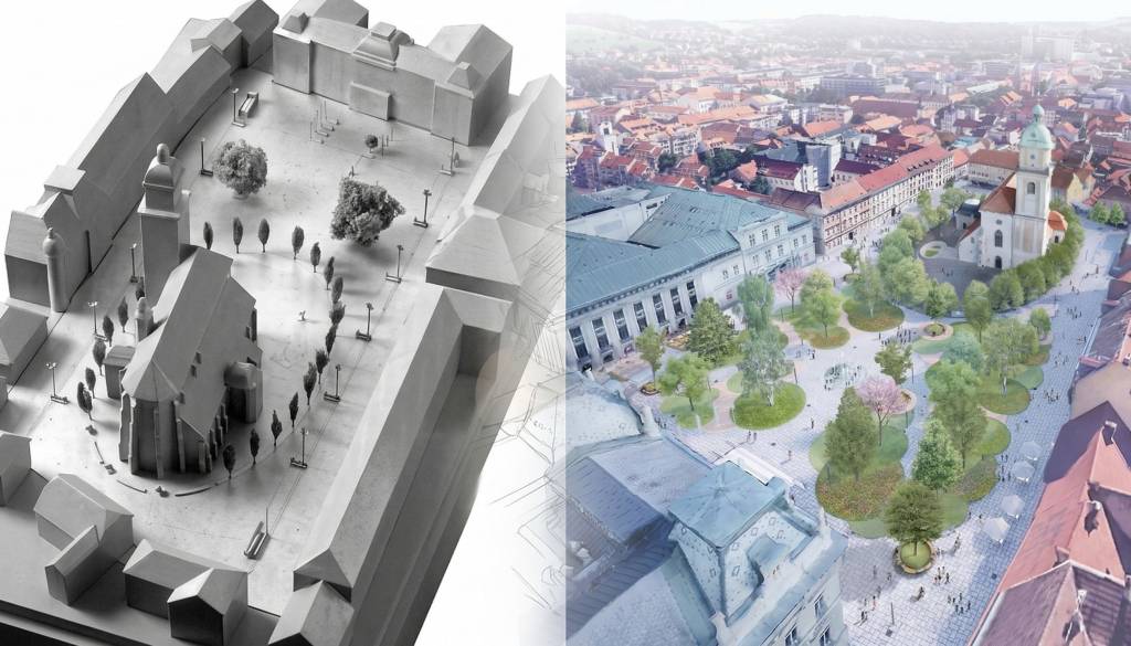 Kako prenoviti Slomškov trg? V Mariboru vabijo na javno razpravo