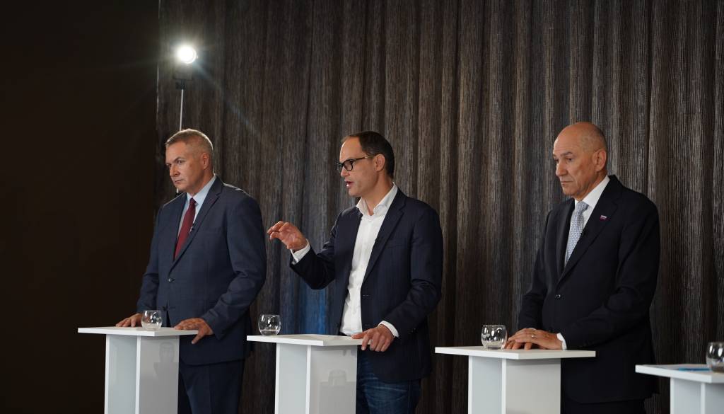 VIDEO: Janša, Židan in Logar bi najprej obiskali Pomurje.  Zakaj je Židan popravil Logarja?