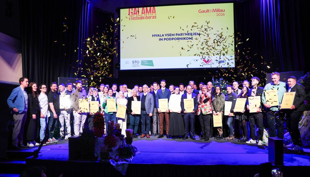 FOTO: V Festivalni dvorani razglasili najboljše v slovenski gastronomiji