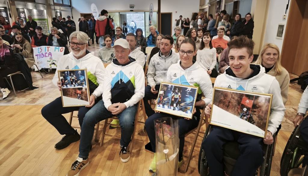 Športni ponos Gorenjske: Čustven sprejem za Taebo in Jerneja