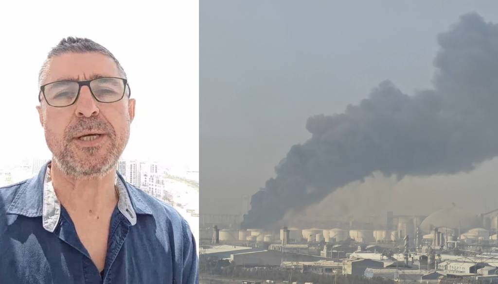 VIDEO: V Dubaju ujet tudi Prekmurec s sinom: Opazili smo prelete raket, možno je, da nas bodo evakuirali preko puščave