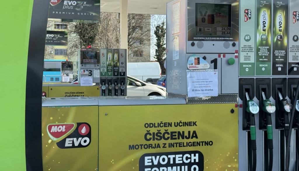 MOL pozdravil sproščanje rezerv dizelskega goriva, a omejitve ostajajo