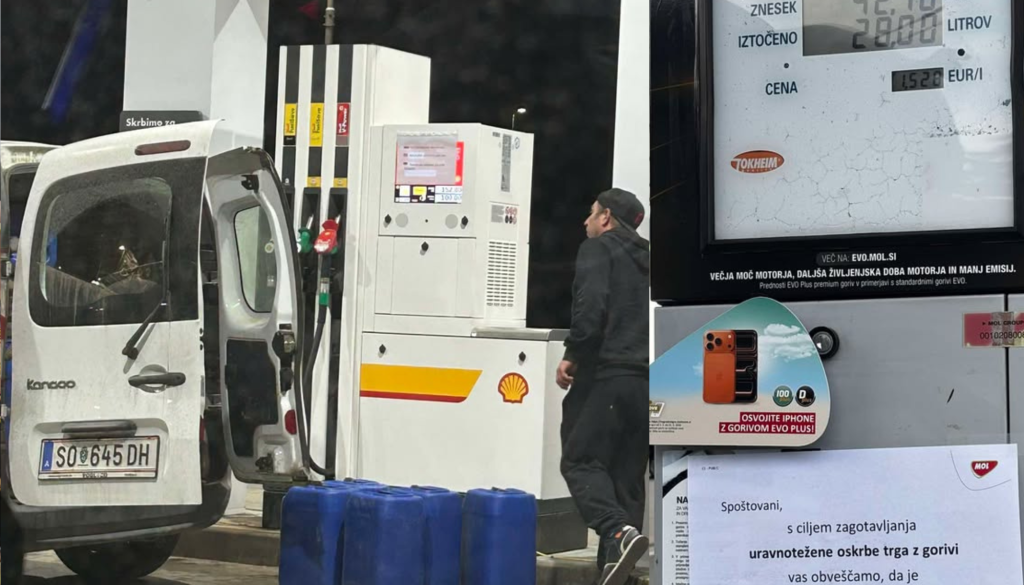 Omejitve goriva razburjajo: kmetje in vozniki v negotovosti