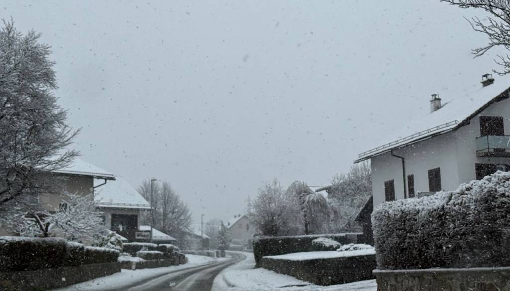 FOTO in VIDEO: Previdno na Dolenjskem: Zaradi snega zaprti odseki in prepoved za tovornjake