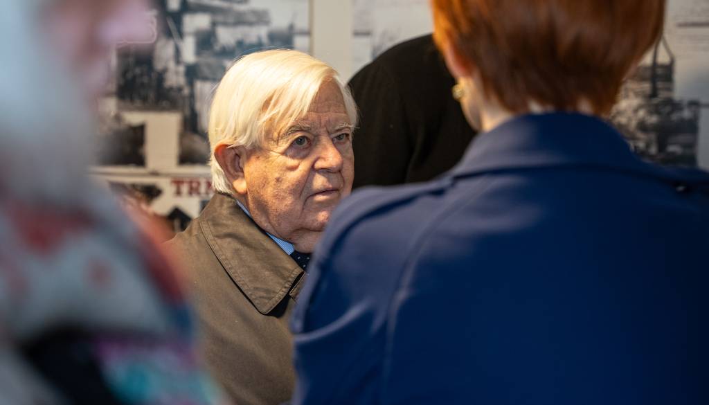 Kučan v Murski Soboti pogrešal župana Novega mesta: Problemi se rešujejo z dialogom