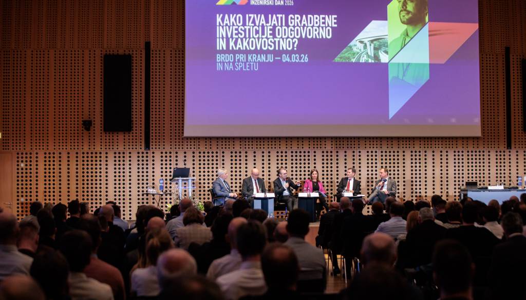 »Kakovost ni strošek, temveč temelj odgovorne države,« je poudaril predsednik Inženirske zbornice Slovenije mag. Črt omir Remec