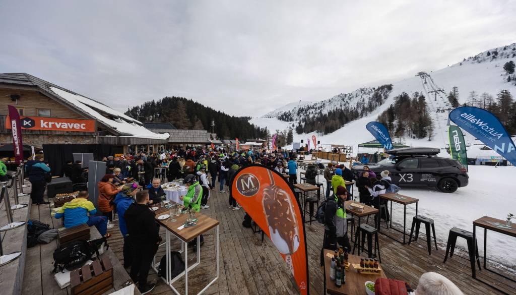 Na Krvavcu smučanje in vrhunski chefi: Kuharski mojstri in mladi talenti na jubilejnem Gourmet Cupu