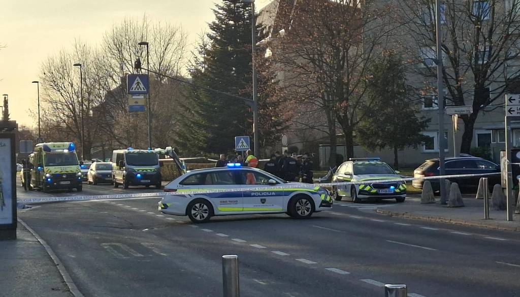 VIDEO in FOTO: Šokantni posnetki iz Fužin! Očividec opisal streljanje policije na moškega z nožem