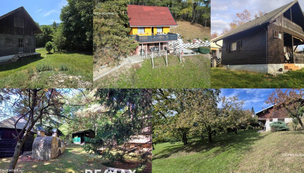 Pet vikendov pri Mariboru: Od 75.000 evrov naprej, eden ima savno, drugi bazen