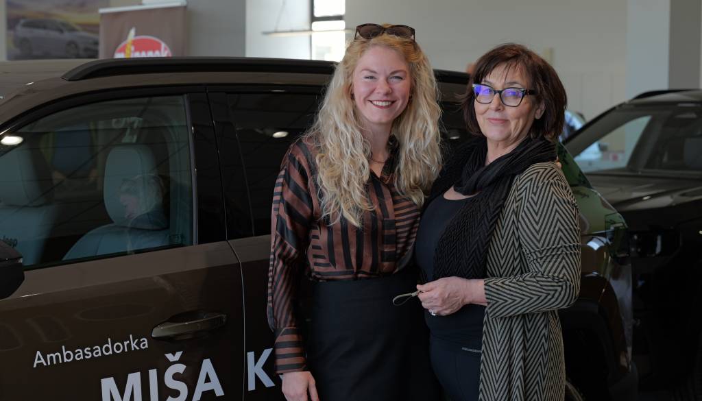 Novi Jeep Compass in Miša Koplova navdušila na dnevu odprtih vrat v AC-Profekt