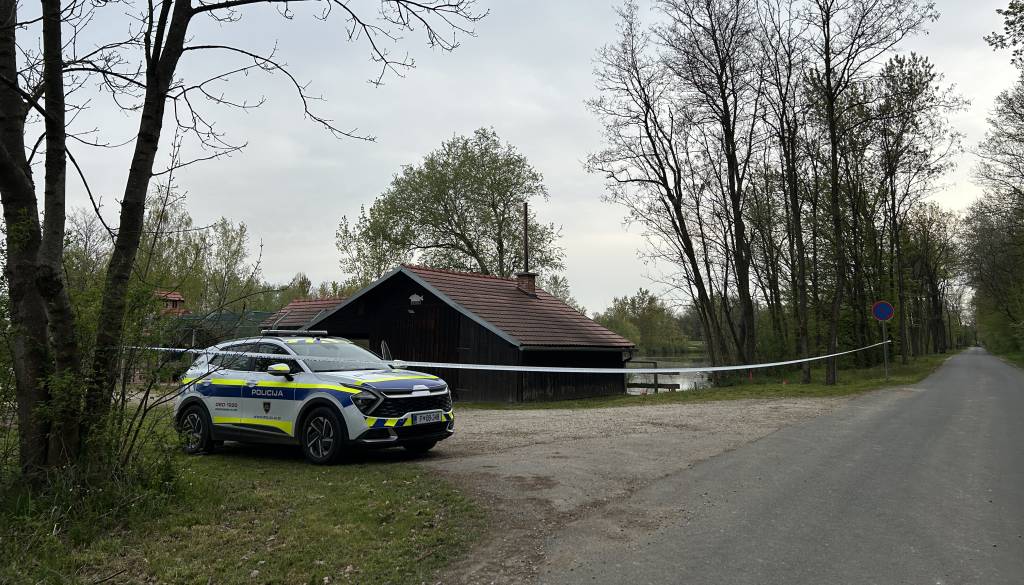 FOTO: Kaj se dogaja? Policija zaprla dostop do gramoznice