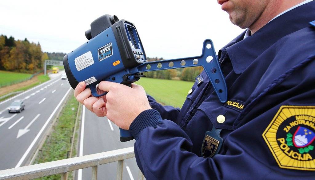 Pozor! Jutri množično merjenje hitrosti. Preverite lokacije na Gorenjskem