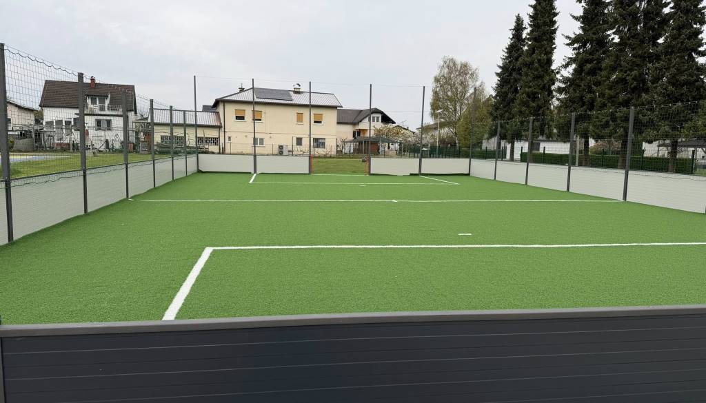 V Radencih zaključujejo ureditev novih športnih površin