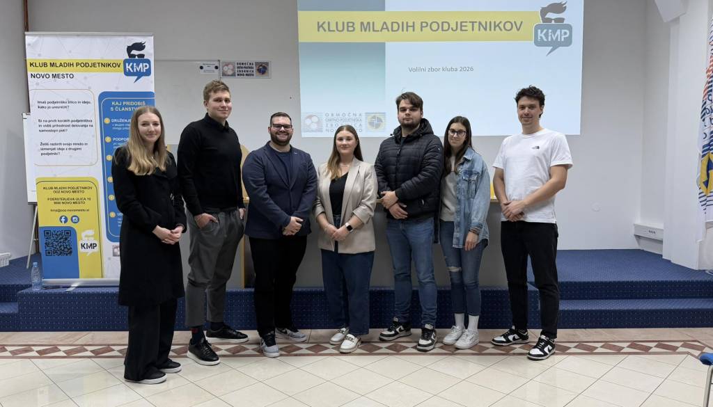 Dolenjski klub mladih podjetnikov ima novo vodstvo