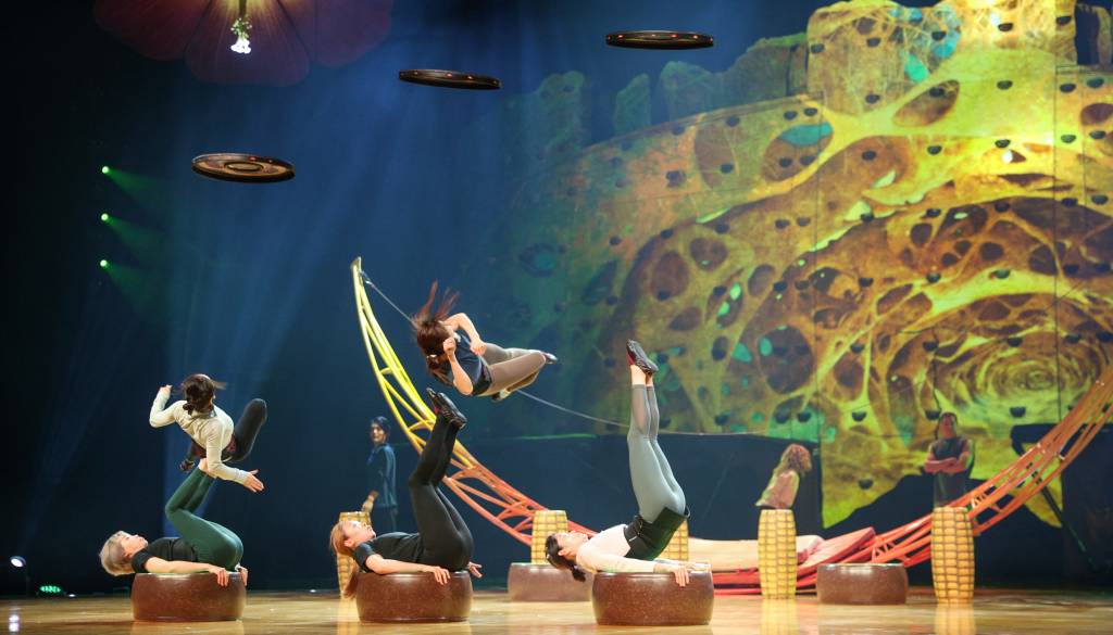 FOTO in VIDEO: V zakulisju spektakla, ki je danes zvečer v Ljubljani: Cirque du Soleil OVO razkriva svoj svet žuželk