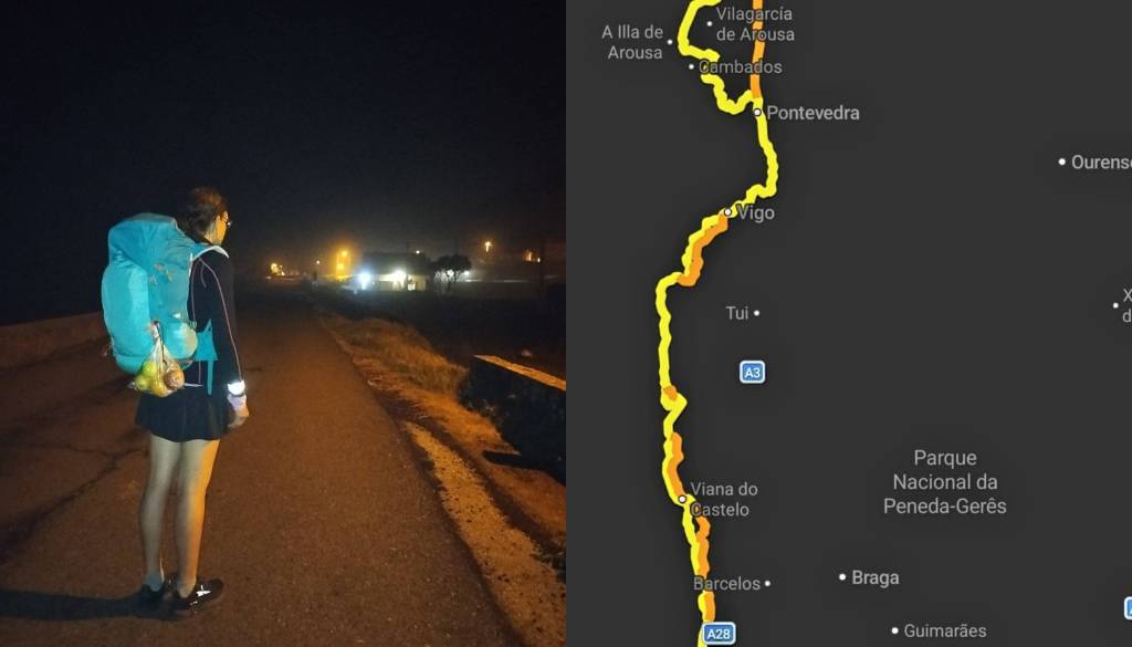 Od Kranja do Santiaga v 12 dneh prehodila 315 kilometrov