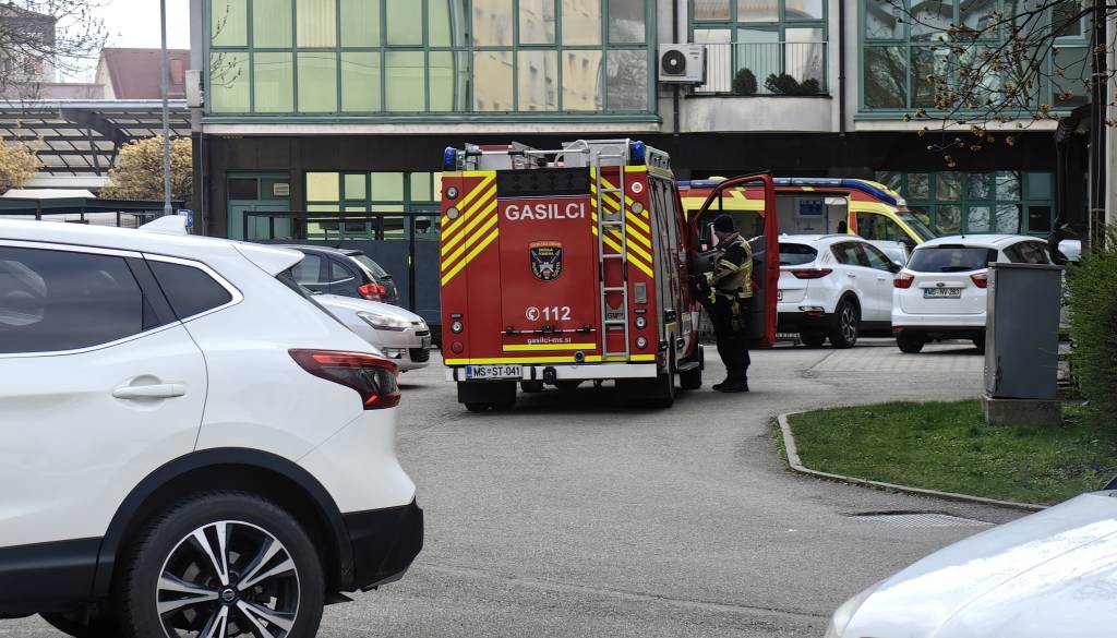 Intervencija na Vrtni ulici v Murski Soboti 