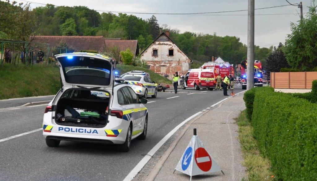 Pomurski policisti obravnavali vlom, tatvino kolesa in tragično prometno nesrečo 