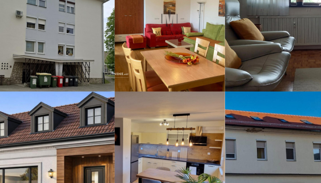 To so stanovanja, ki se prodajajo v Pomurju