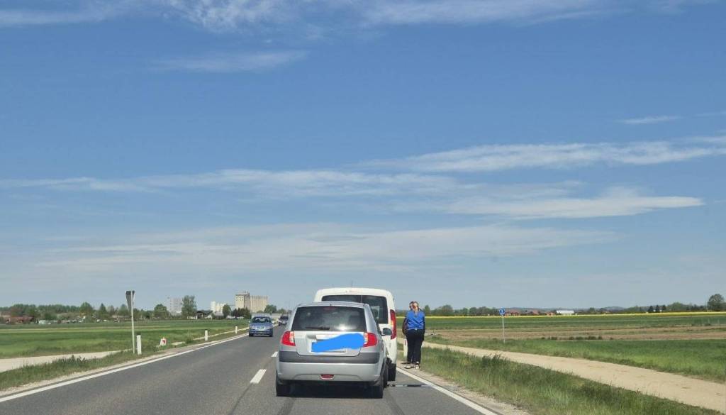 To so podrobnosti prometne nesreče izven Lipovcev