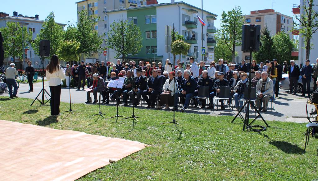 FOTO in VIDEO: V Murski Soboti obeležili prihajajoči dan upora proti okupatorju